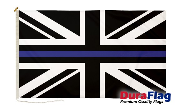 DuraFlag® Union Jack Thin Blue Line Premium Quality Flag